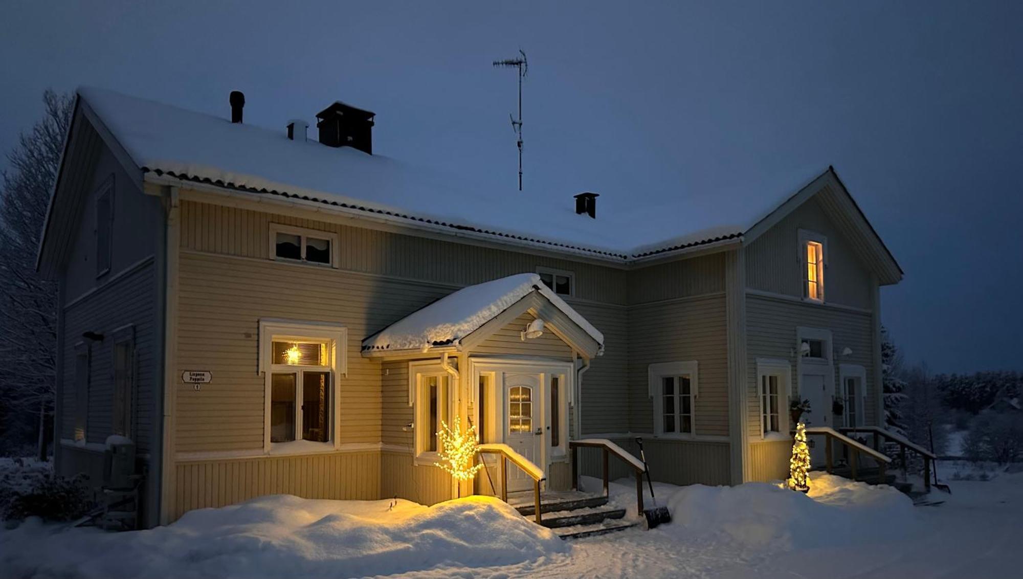 Liepeen Pappila Pudasjarvi Exterior foto